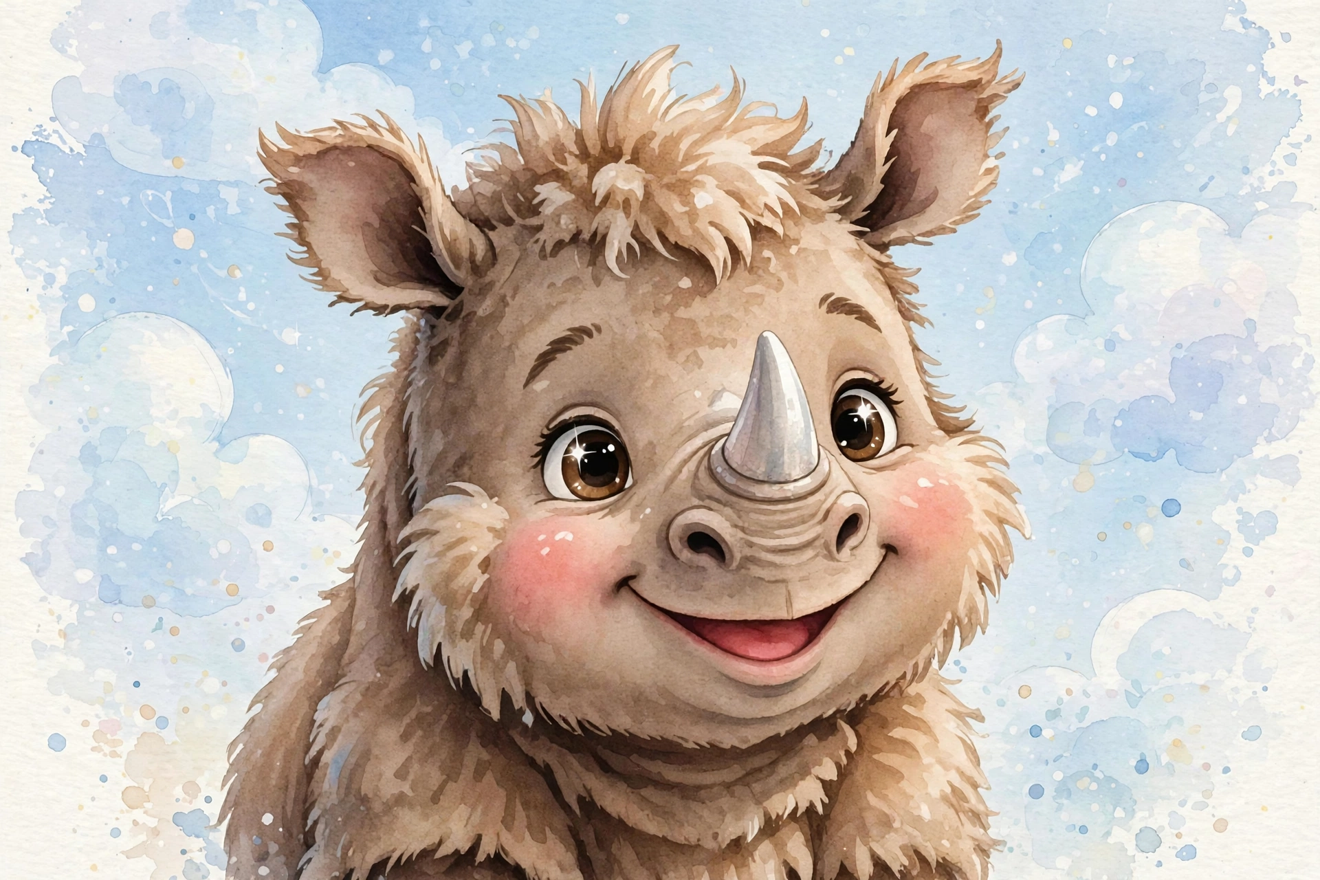 Rory the woolly rhinoceros